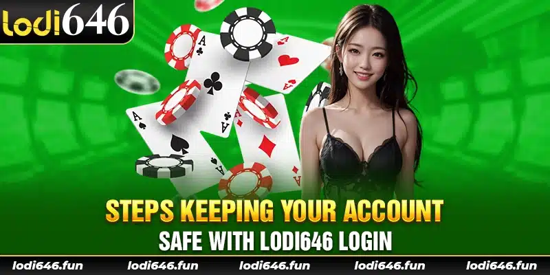 Steps keeping your account safe with lodi646 login 