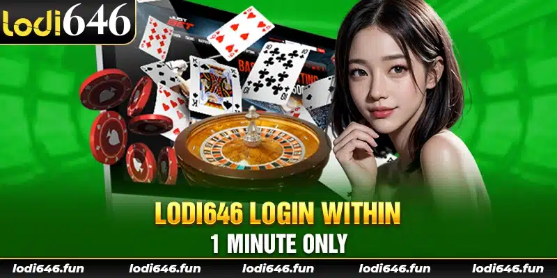 lodi646 login within 1 minute only